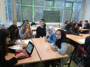 Noch nachzutragen:  Der Französisch-Austausch zu Besuch in der Peter-Ustinov-Schule