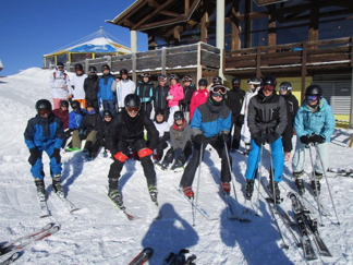 Erste Skifahrt der Peter-Ustinov-Schule