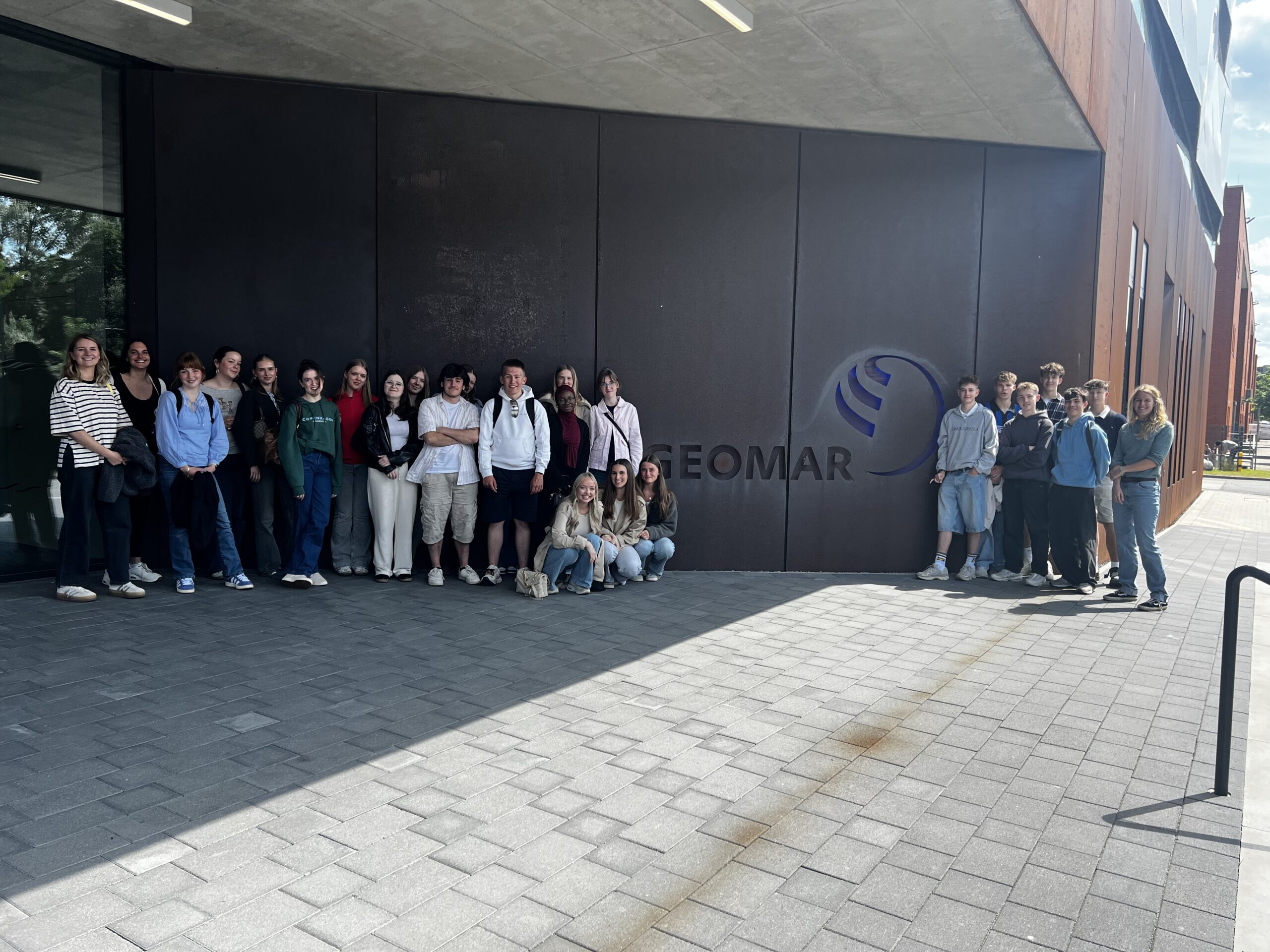Exkursion des Geographieprofils 11c zum Geomar in Kiel