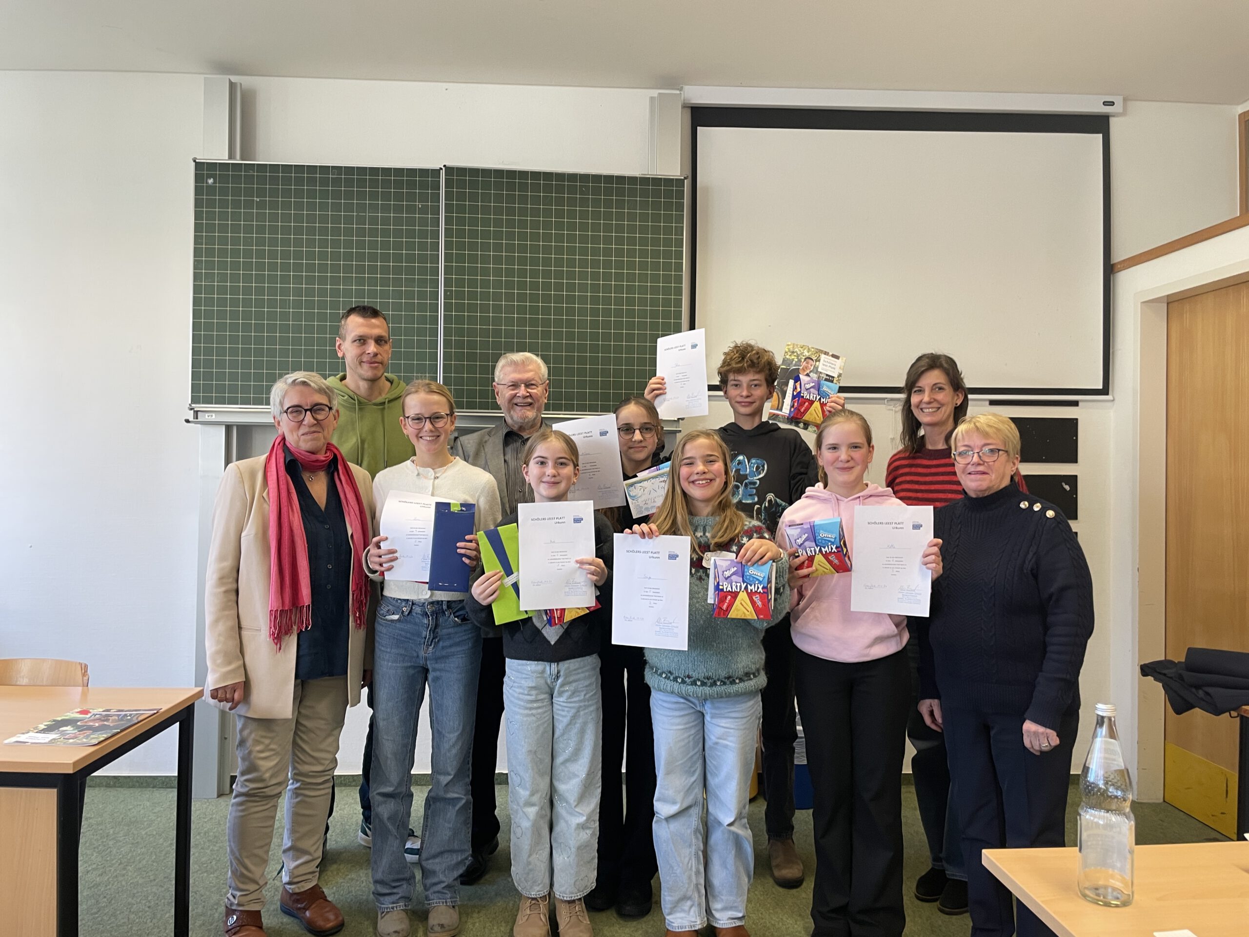 Plattdeutschlesewettbewerb der Peter-Ustinov-Schule Eckernförde