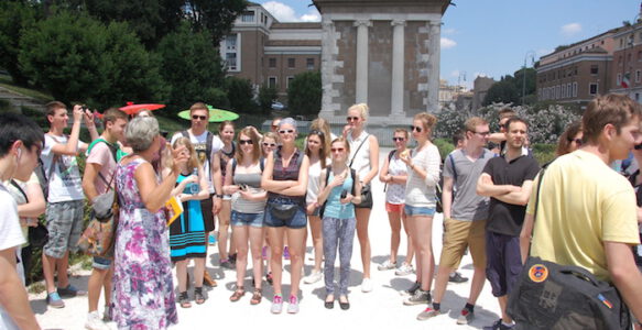 Die „Lateiner“ waren  in Rom