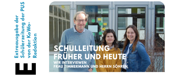 Neue Ausgabe und Name der Schülerzeitung – PUSup2DATE!